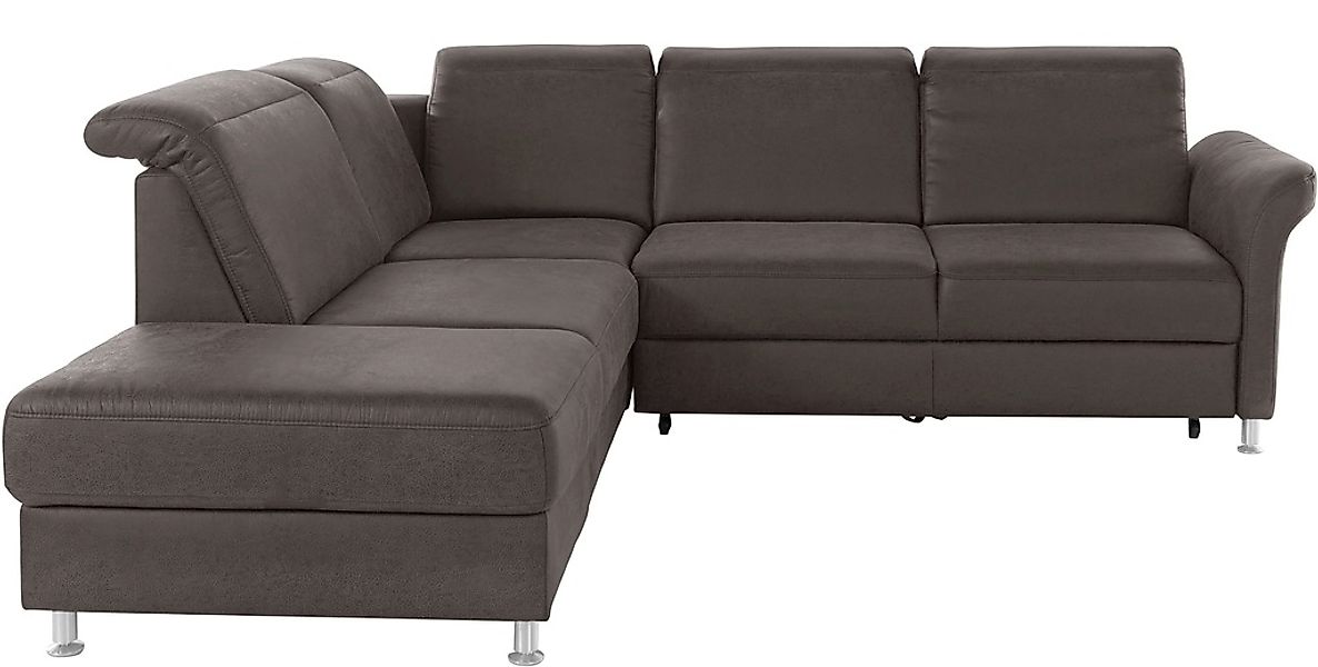 sit&more Ecksofa »Darwin L-Form«, inklusive Federkern, wahlweise mit Kopfte günstig online kaufen