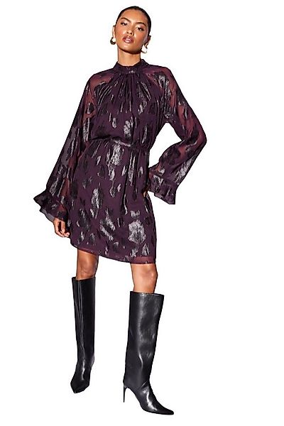 LIPSY Minikleid Lipsy tailliertes Langarm-Minikleid, Petite (1-tlg) günstig online kaufen