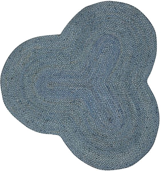 carpetfine Teppich Alia Juteteppich, wolkenförmig, Höhe: günstig online kaufen
