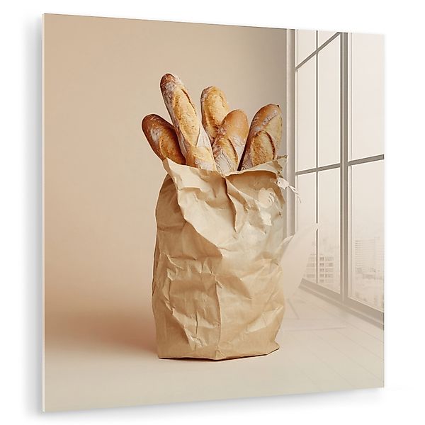 MuchoWow Acrylglasbild Baguette - Brot - günstig online kaufen