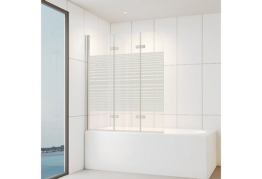 IMPTS Badewannenaufsatz Duschwand für Badewanne Duschabtrennung 2 TLG 3TLG günstig online kaufen