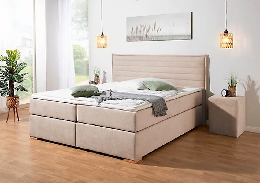 Home affaire Boxspringbett »"Östermoor"«, in H2, H3 oder H4 erhältlich günstig online kaufen
