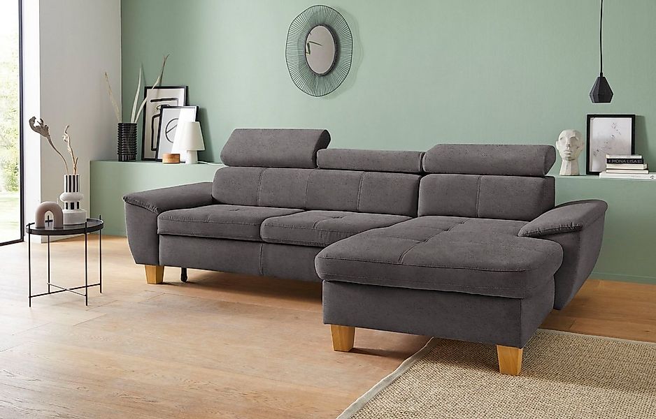 exxpo - sofa fashion Ecksofa Enya, aufwendige Detailverarbeitung, hoher Sit günstig online kaufen