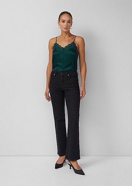 s.Oliver Bootcut-Jeans Jeans-Hose Jeans / Regular Fit / High Rise / Flared günstig online kaufen