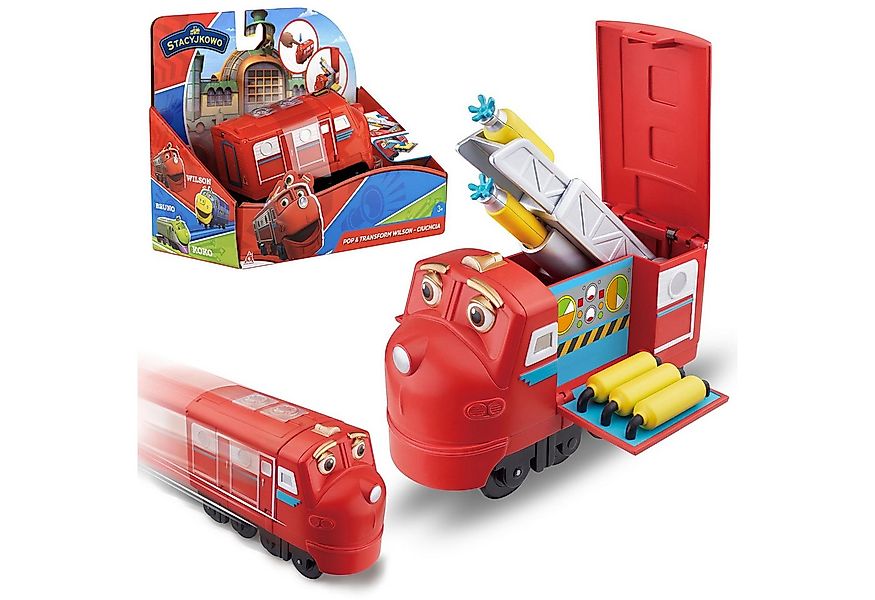 Sarcia.eu Spielzeug-Lokomotive Chuggington Wilson Lok mit Feuerwehr-Verwand günstig online kaufen