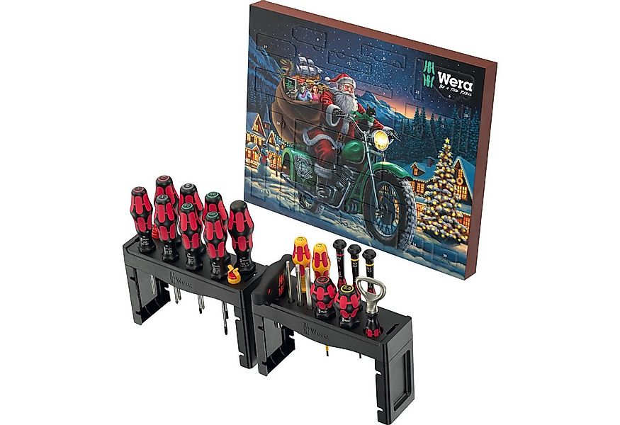 Wera Werkzeugset Wera Adventskalender 2025, Werkzeug-Set, (28-tlg) günstig online kaufen