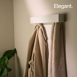 Designfabrik Hamburg Garderobenleiste, Wandgarderobe aus Metall, günstig online kaufen