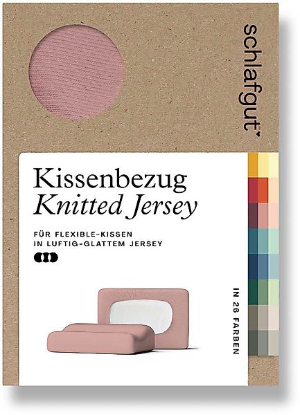 Schlafgut Kissenbezug »Pure flexibler Kissenbezug für Nackenstützkissen«, ( günstig online kaufen