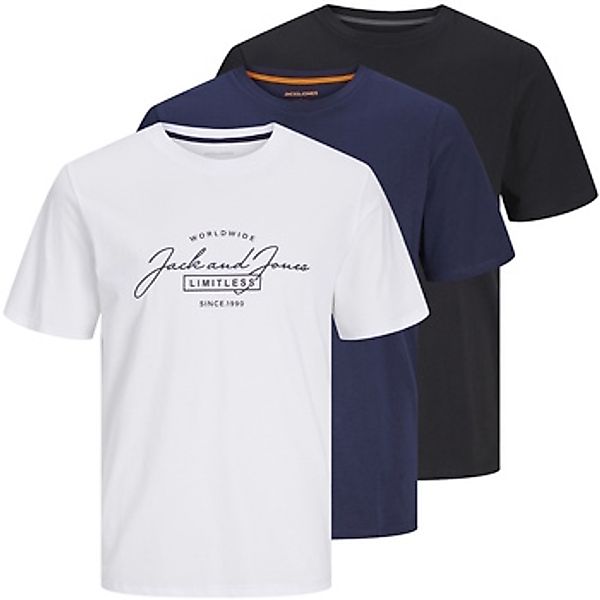 Jack & Jones  T-Shirt T-Shirt Ferris Kurzarmshirt 3er pack günstig online kaufen