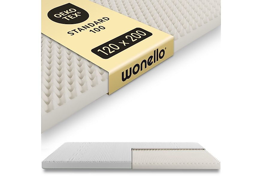 wonello, Topper PureRelax, 8.5 cm hoch, Kaltschaum, TENCEL™ HR Matratzentop günstig online kaufen