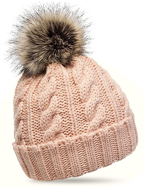 Caspar Bommelmütze MU104 Damen Winter Strickmütze günstig online kaufen
