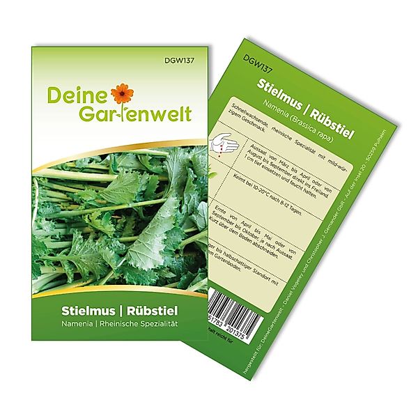 Deine Gartenwelt Stielmus Namenia Samen günstig online kaufen