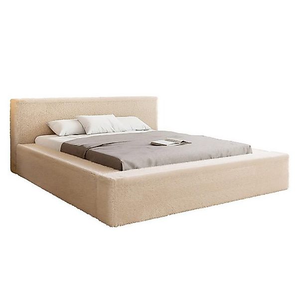Compleo Polsterbett gemütlich, Designerbett, komfortables Bett, gepolsterte günstig online kaufen