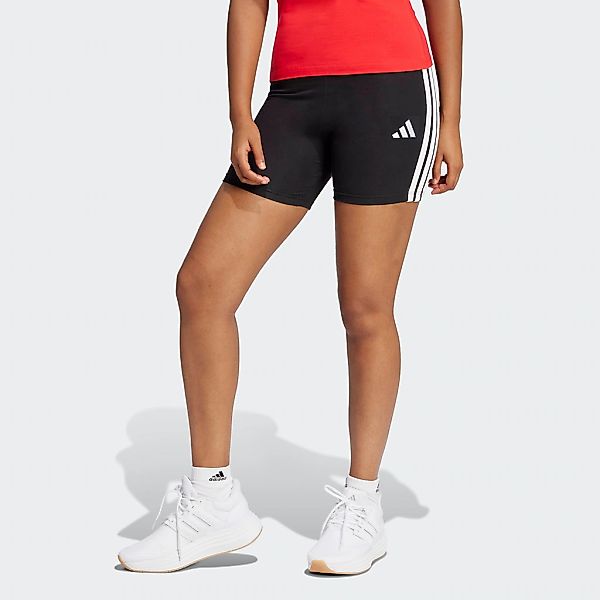 adidas Sportswear Trainingstights "ESSENTIALS 3-STREIFEN HIGH WAISTED KURZE günstig online kaufen