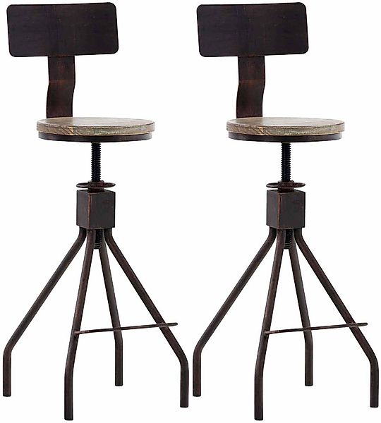 CLP Barhocker Barstühle Elko (2er Set, günstig online kaufen