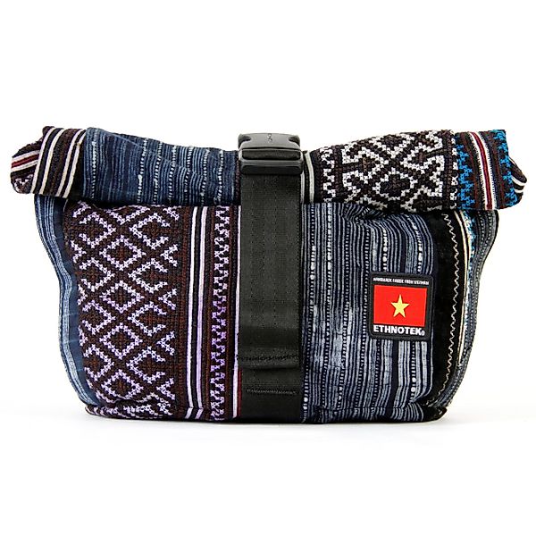 Ethnotek Messenger Bag Cyclo Sling Umhängetasche, Kunsthandwerker Stoff günstig online kaufen