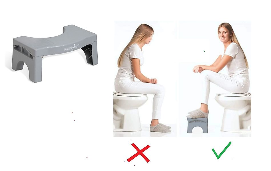 Orange-Planet Hocker Physiologischer Toilettenhocker für Erwachsene günstig online kaufen