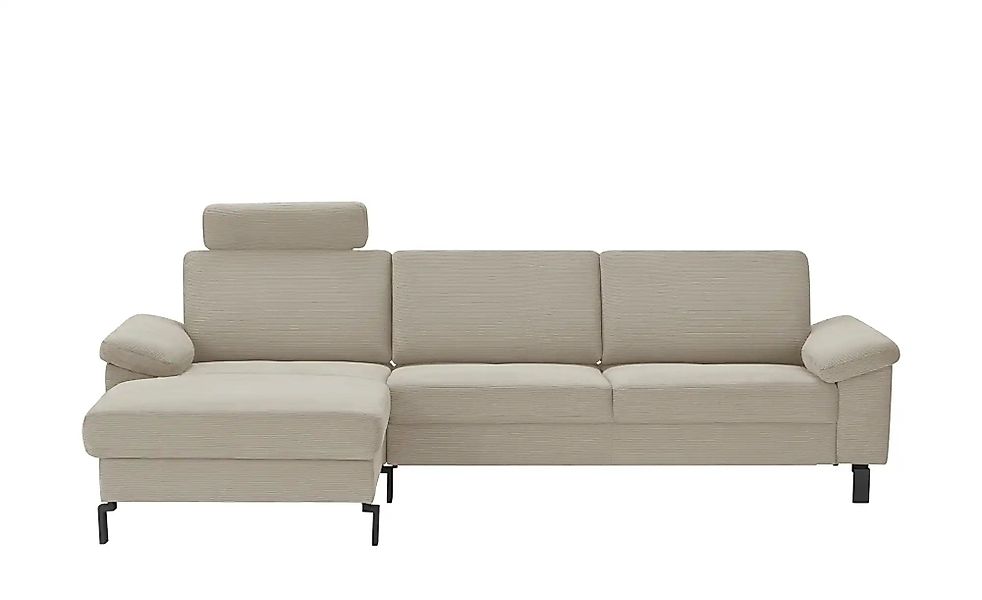 Max Schelling Ecksofa Feincord Maximum Move ¦ beige ¦ Maße (cm): B: 284 H: günstig online kaufen