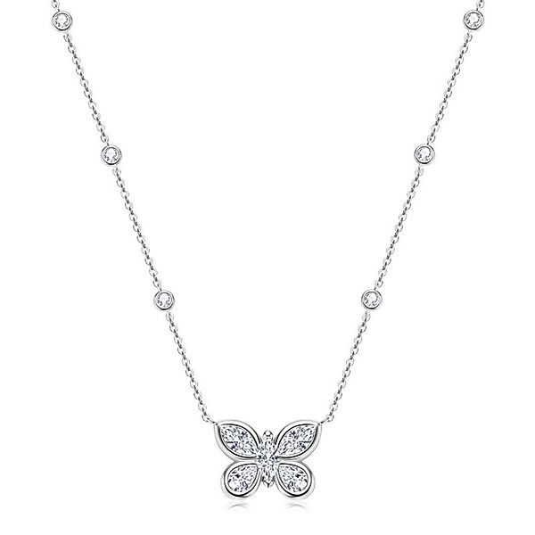 ROUGEMONT Kette mit Anhänger Extravagante Schmetterling günstig online kaufen