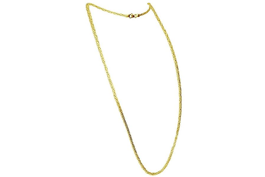 FILANGO Gliederkette 925er Silber Königskette rhodiniert / vergoldet (Kette günstig online kaufen