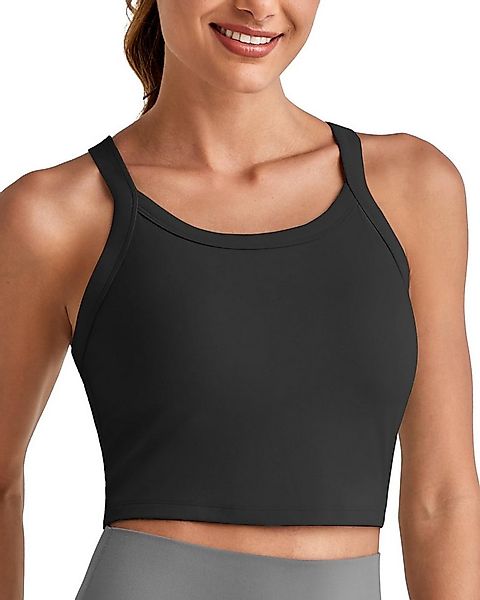 G4Free Tanktop G4Free Damen Sport BH Brüste Fitness Yoga BH Top Racerback-Y günstig online kaufen