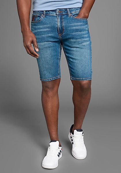 Bruno Banani Jeansshorts "Hutch-Shorts" gerade geschnittene kurze Beine, ni günstig online kaufen