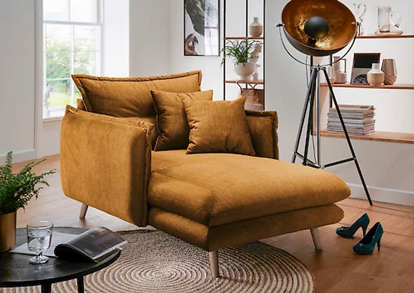 Home affaire Loveseat »Lazio« moderner Sessel mit einer bequemen Polsterung günstig online kaufen