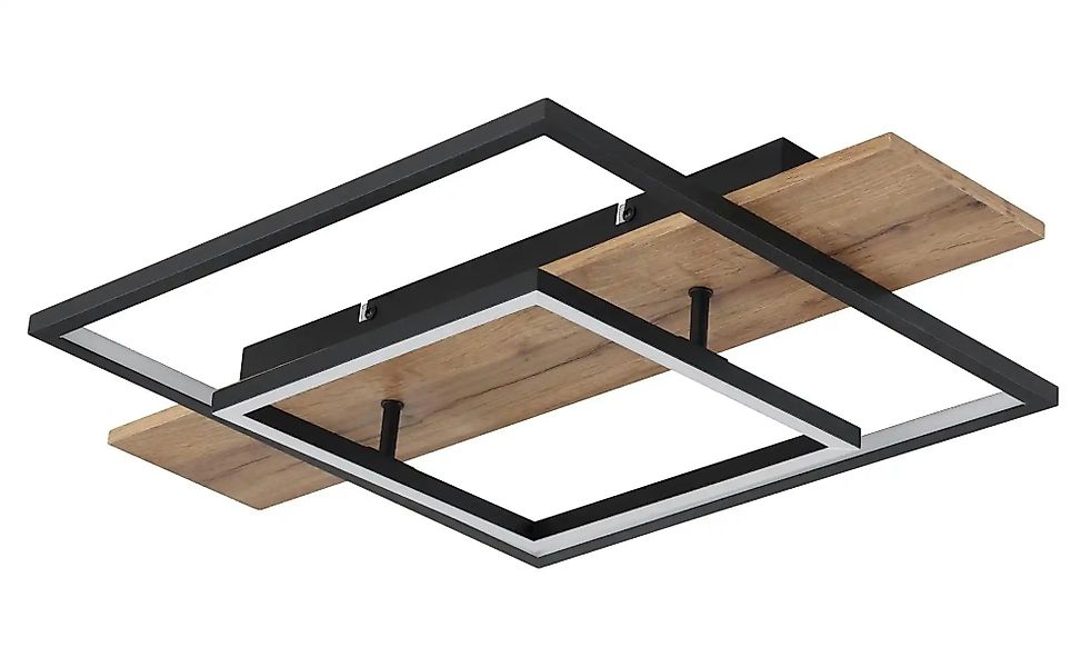 Globo Lighting Deckenleuchte   ¦ schwarz ¦ Maße (cm): B: 60 H: 10 T: 40.0 L günstig online kaufen