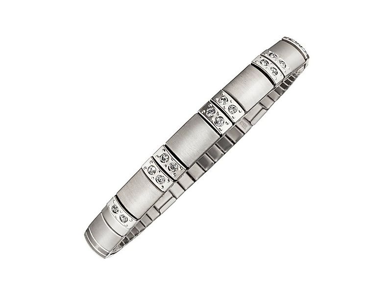 MAGNETIX WELLNESS Edelstahlarmband Flexi-Magnetarmband Matt-Glanz Design günstig online kaufen