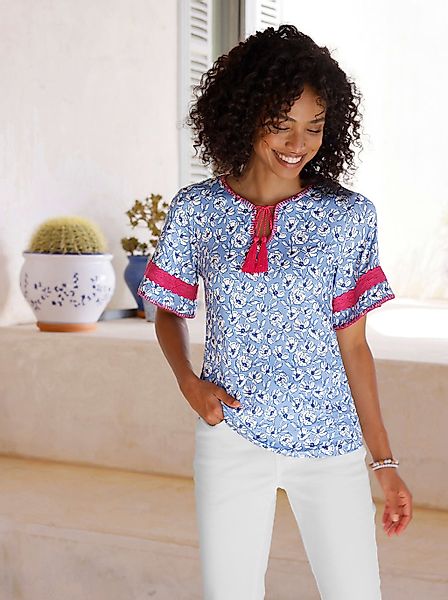 heine Kurzarmshirt "Druck-Shirt" 1 tlg. günstig online kaufen