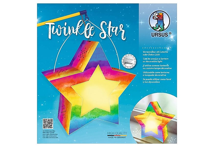 Ursus - Ludwig Bähr Papierlaterne Twinkle Star, Ø 19 cm günstig online kaufen