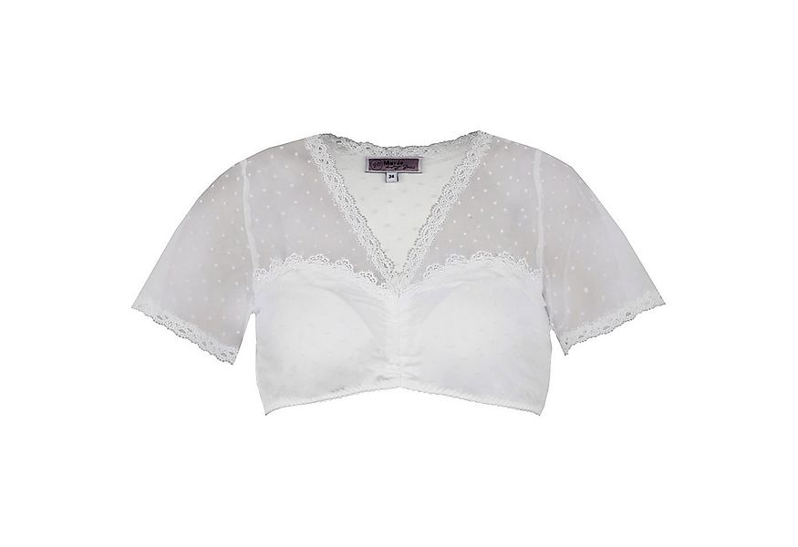 MarJo Dirndlbluse MarJo 'Anzing' Kurzarm, Offwhite günstig online kaufen