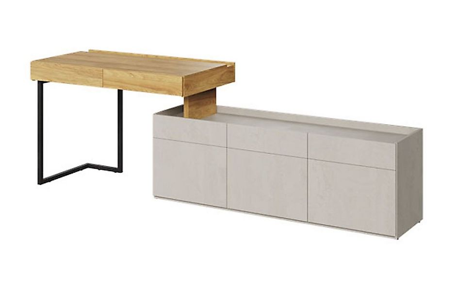 Feldmann-Wohnen Eckschreibtisch Teen Flex (Teen Flex, 1-St., Kinderzimmer-S günstig online kaufen