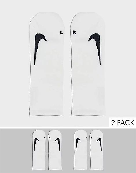Nike Running – Weiße Söckchen mit Logo, 2er Pack günstig online kaufen