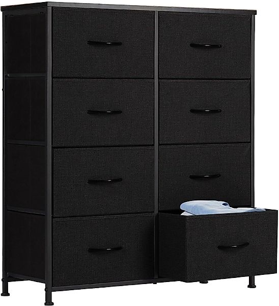 DUMOS Stoffschrank Kommode mit 8 Schubladen günstig online kaufen