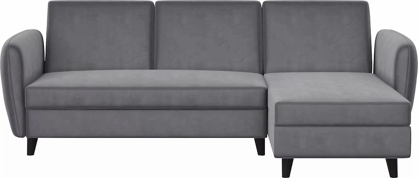 Dorel Home Ecksofa »Perry, L-Form,«, Rückenlehne, verschiedene Farbvariante günstig online kaufen
