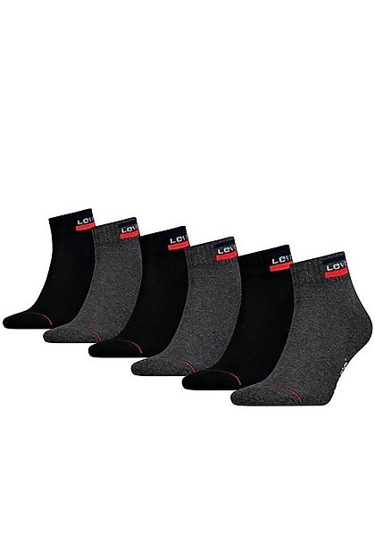 Levi's® Kurzsocken (Packung, 6-Paar) mit breitem Logobund günstig online kaufen