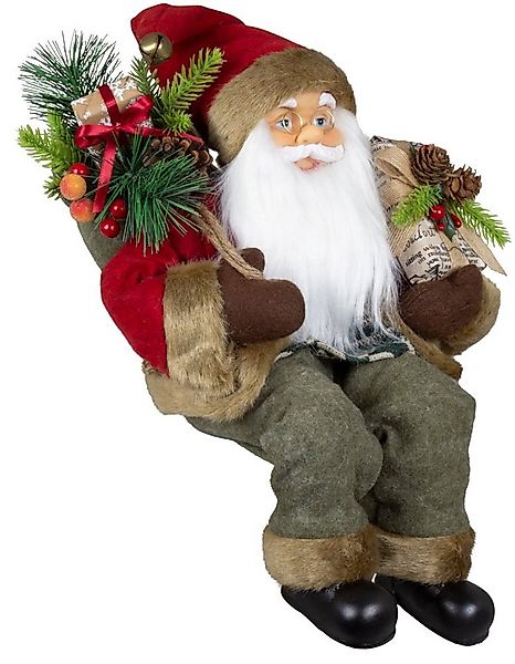Christmas Paradise Weihnachtsmann Kantenhocker 45cm Dekofigur versch. Model günstig online kaufen