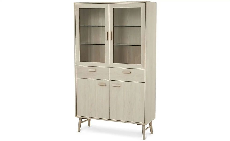 Furnhouse Vitrine   ¦ holzfarben ¦ Maße (cm): B: 110 H: 187 Schränke > Vitr günstig online kaufen