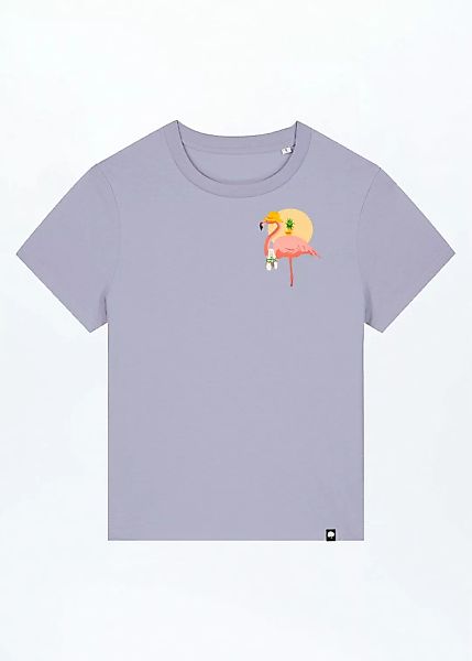 Flamingo Summer Basic T-Shirt aus Bio Baumwolle günstig online kaufen