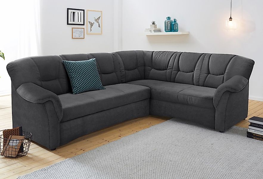 DOMO collection Ecksofa "Sarafina zeitlos und komfortabel, optional mit Fed günstig online kaufen