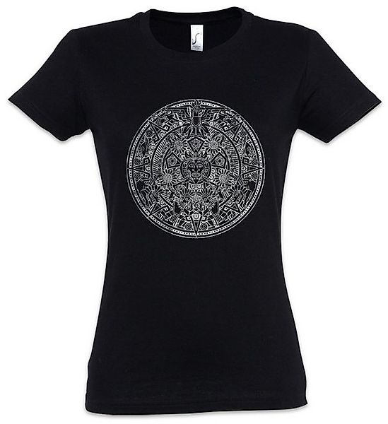 Urban Backwoods Print-Shirt Aztec Mandala Damen T-Shirt Azteken Indians Ame günstig online kaufen