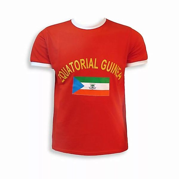 Sonia Originelli T-Shirt Fan-Shirt "Äquatorial Guinea" Unisex Fußball WM EM günstig online kaufen