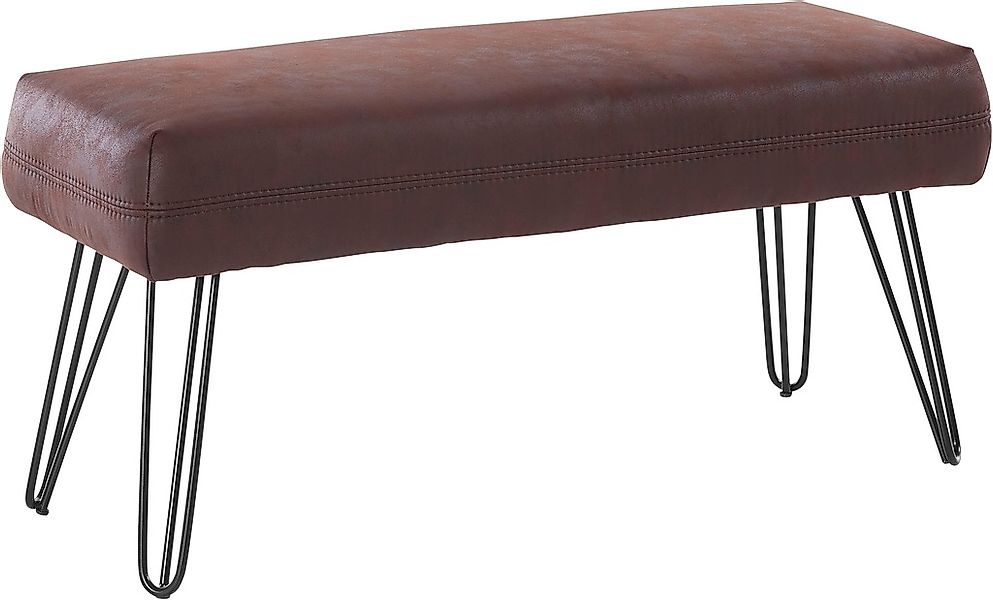 exxpo - sofa fashion Sitzbank "Doppio" Frei im Raum stellbar günstig online kaufen