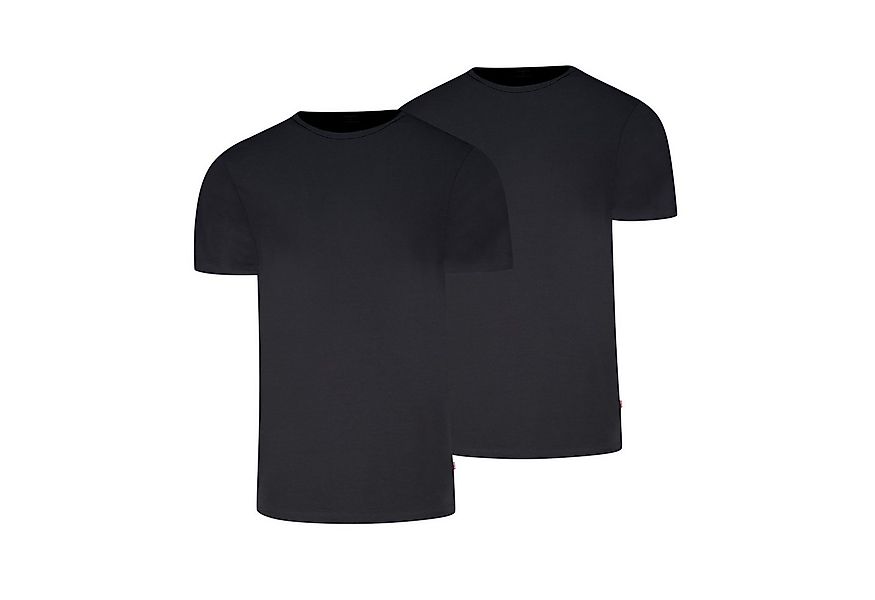Levi's® T-Shirt LEVIS MEN SOLID CREW (2er Pack) mit Rundhalsausschnitt günstig online kaufen