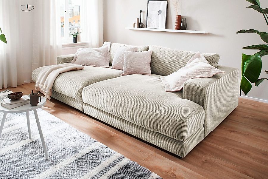 KAWOLA Big-Sofa MADELINE, Couch Stoff oder günstig online kaufen