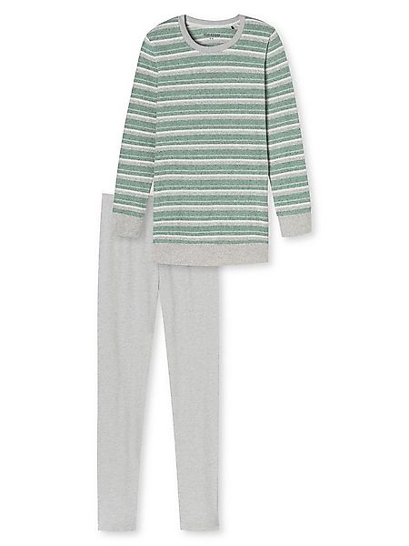 Schiesser Pyjama Casual Essentials (2 tlg) schlafanzug schlafmode bequem günstig online kaufen