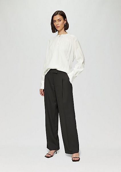 s.Oliver Chinos Hose Elegante Hose mit Extra Wide Leg aus Viskosemix günstig online kaufen