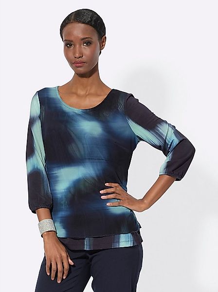 creation L T-Shirt Mesh-Shirt 3/4-Arm günstig online kaufen