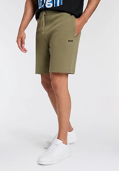 BOSS Pyjamashorts "Waffle Shorts" günstig online kaufen